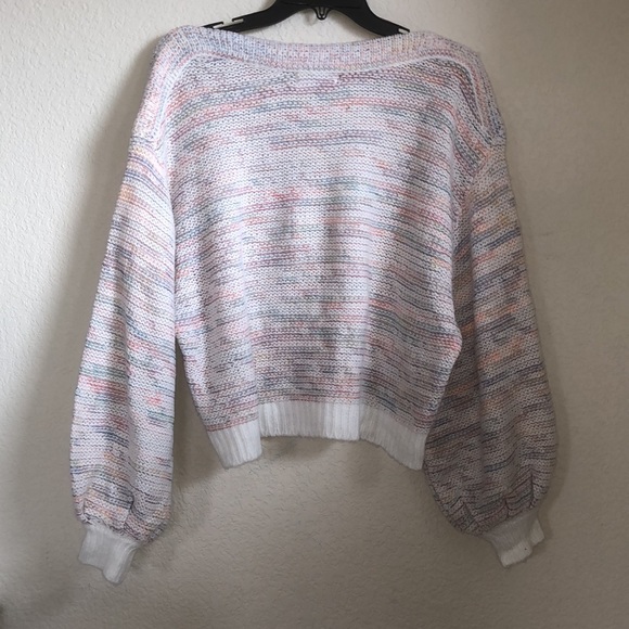 BB DAKOTA BY STEVE MADDEN Speckle Edition Sweater in Multi size SMALL - Picture 9 of 9